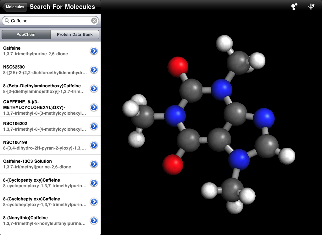 Caffeine on the iPad